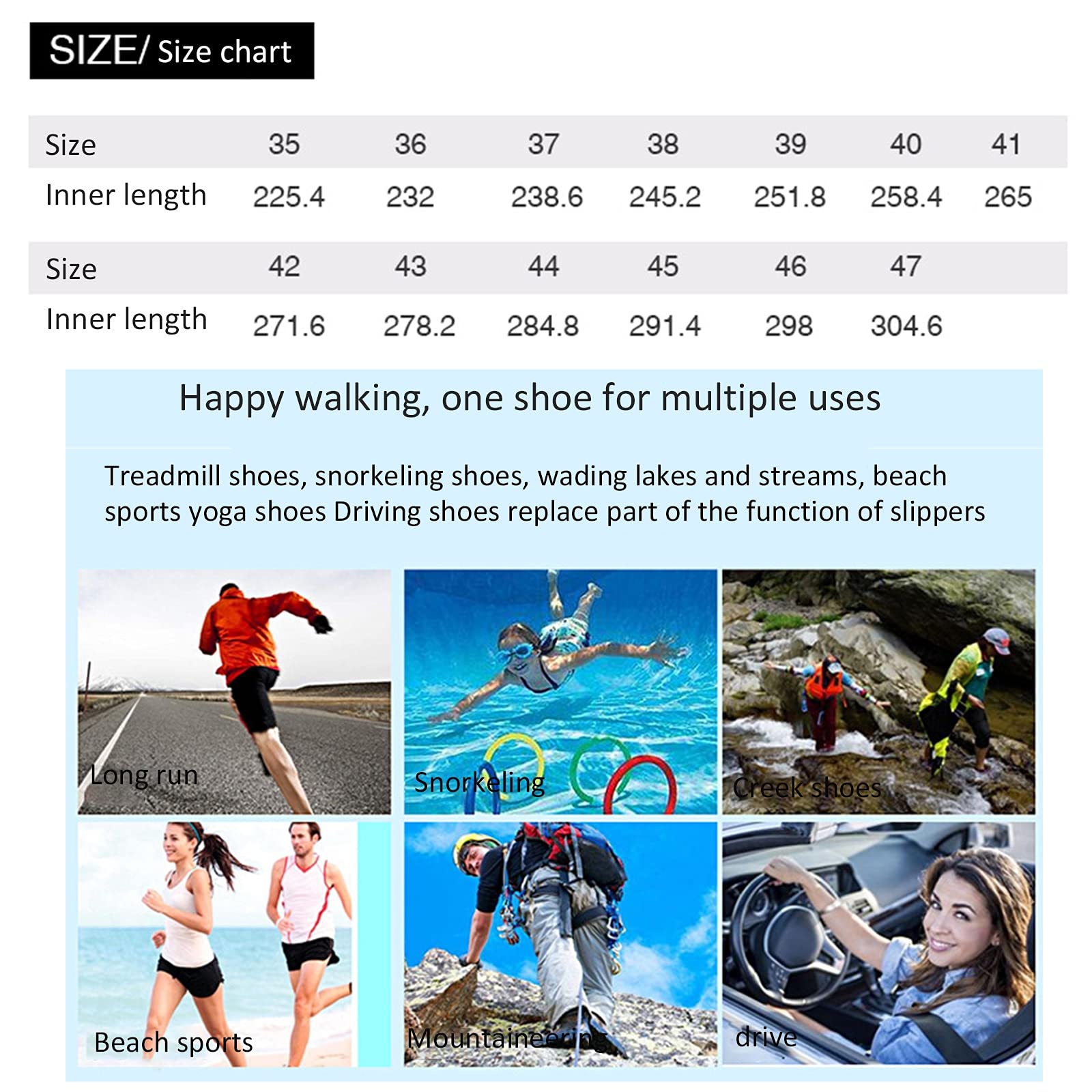 Scarpe a Piedi Nudi,Scarpe da Acqua Scarpe da Acqua Sportive ad Asciugatura Rapida da Donna da Uomo, della Punta Anti-collisione a Cinque Dita,Scarpe da Barca da Guida Unisex da Spiaggia