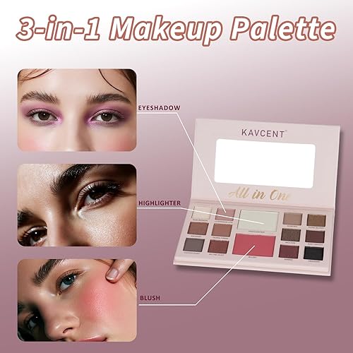 Miniatura 3 de Juego de maquillaje para adolescentes, kit de maquillaje para adolescentes y mujeres, kit completo de maquillaje para adolescentes, juego de regalo