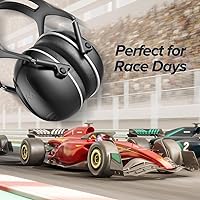 Vista 5 de SNR - Orejeras con cancelación de ruido de 35 dB, protección auditiva para cortar, auriculares con cancelación de ruido para adultos para autismo