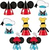 Unique Disney Mickey Mouse Party Hats - 4.25 8 Pcs | Assorted Fun Designs for Kids Birthday Celebrations