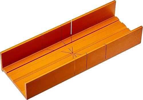 Miniatura 3 de Olson Saw 35-241 Sierra de corte fino 35-550 42 tpi con caja de inglete de ranura fina de aluminio, tamaño de ranura de 0.014 pulgadas, ángulos