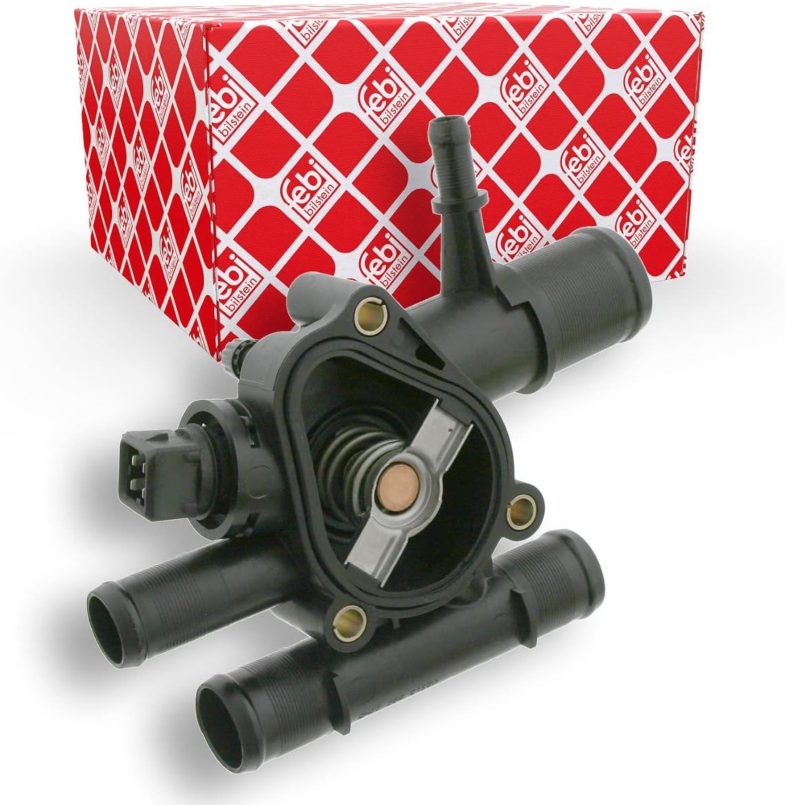 febi bilstein 24156 Thermostat with casing and seals, pack of one