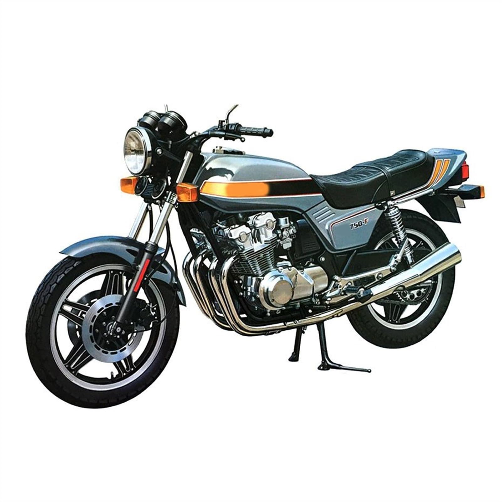 SEYXF Motorbike Toy 1:12 for H-onda CB 750F CB750F Motorcycle Model Toy Vehicle Collection Assembled Version
