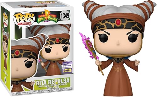 Pop Television Mighty Morphin Power Rangers Rita Repulsa SDCC Summer Convention Limited Edition Figura de vinilo