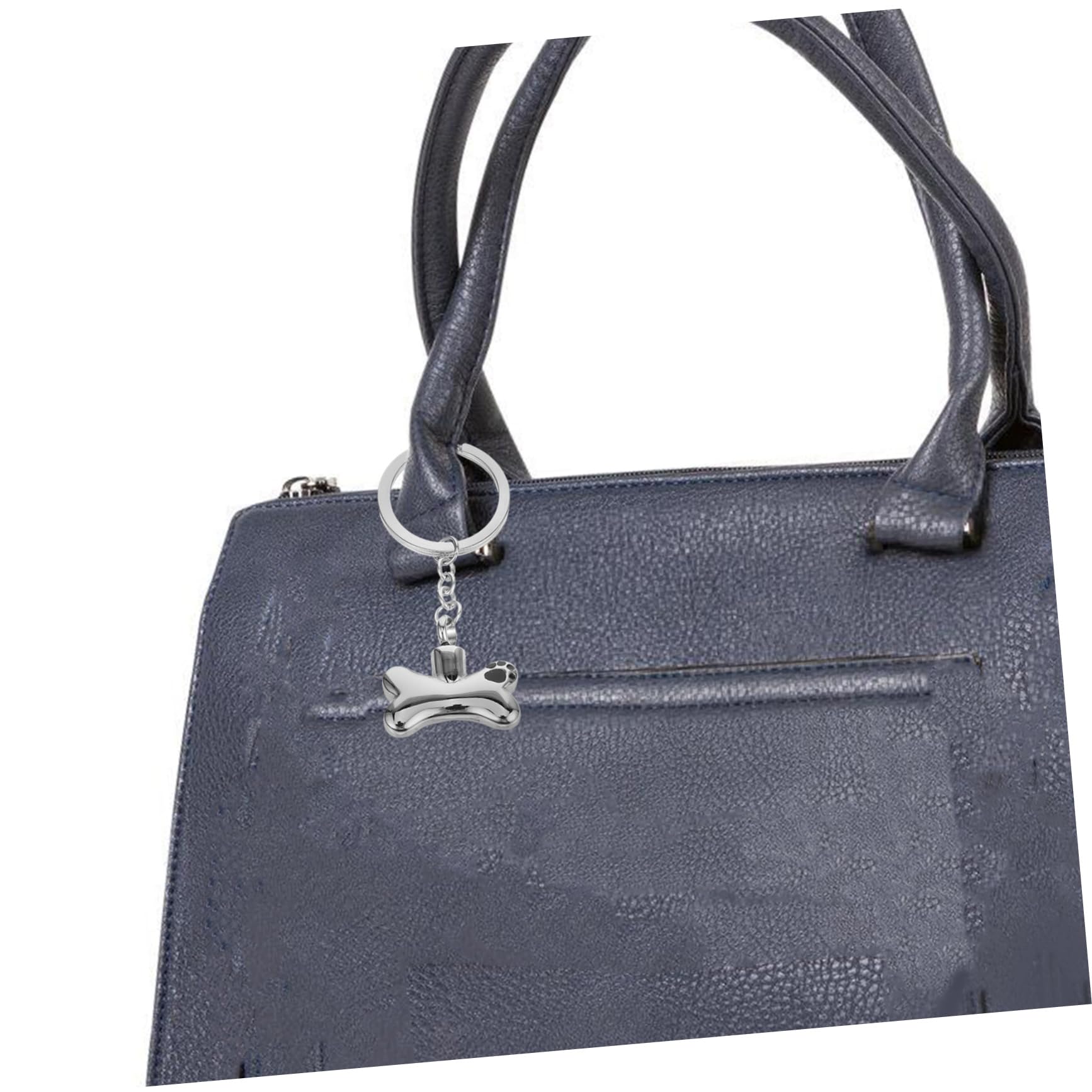 INOOMP 5 Pz Portachiavi con Osso di Cane Portachiavi con Collana a urna Portachiavi di simpatia Ciondolo Urna Memoriale Portachiavi con urna Portachiavi urna di Cenere