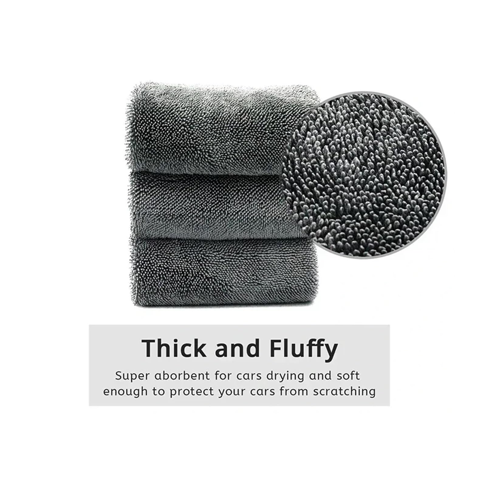 30 stücke Auto Waschen Tuch Auto Trocknen Handtuch Multi-funktionale Lappen Super Saugfähigen Handtuch Wisch Handtuch für Autopflege(40x60cm)