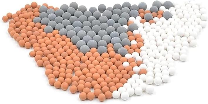 MineralStream Replacement Beads for Ionic 2.0 Shower Head | Eco Power Ionic 2.0 Handheld Showerhead Beads - 3 Colors
