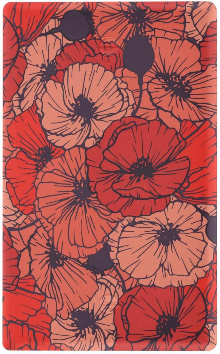 BOENLE Poppy Bush Outlet Covers Light Switch Cover Wall Plate Classic