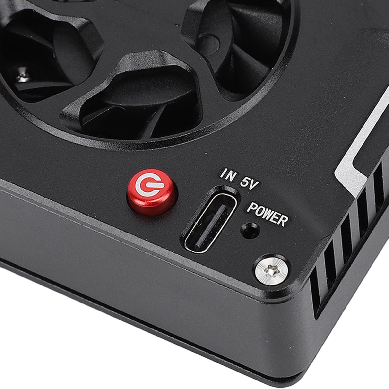 Ventola di Raffreddamento della Fotocamera, Cuscinetto Idraulico Stabile Ventola di Raffreddamento Silenziosa Ad Alta velocità della Fotocamera Plug and Play 2 modalità di Ripresa