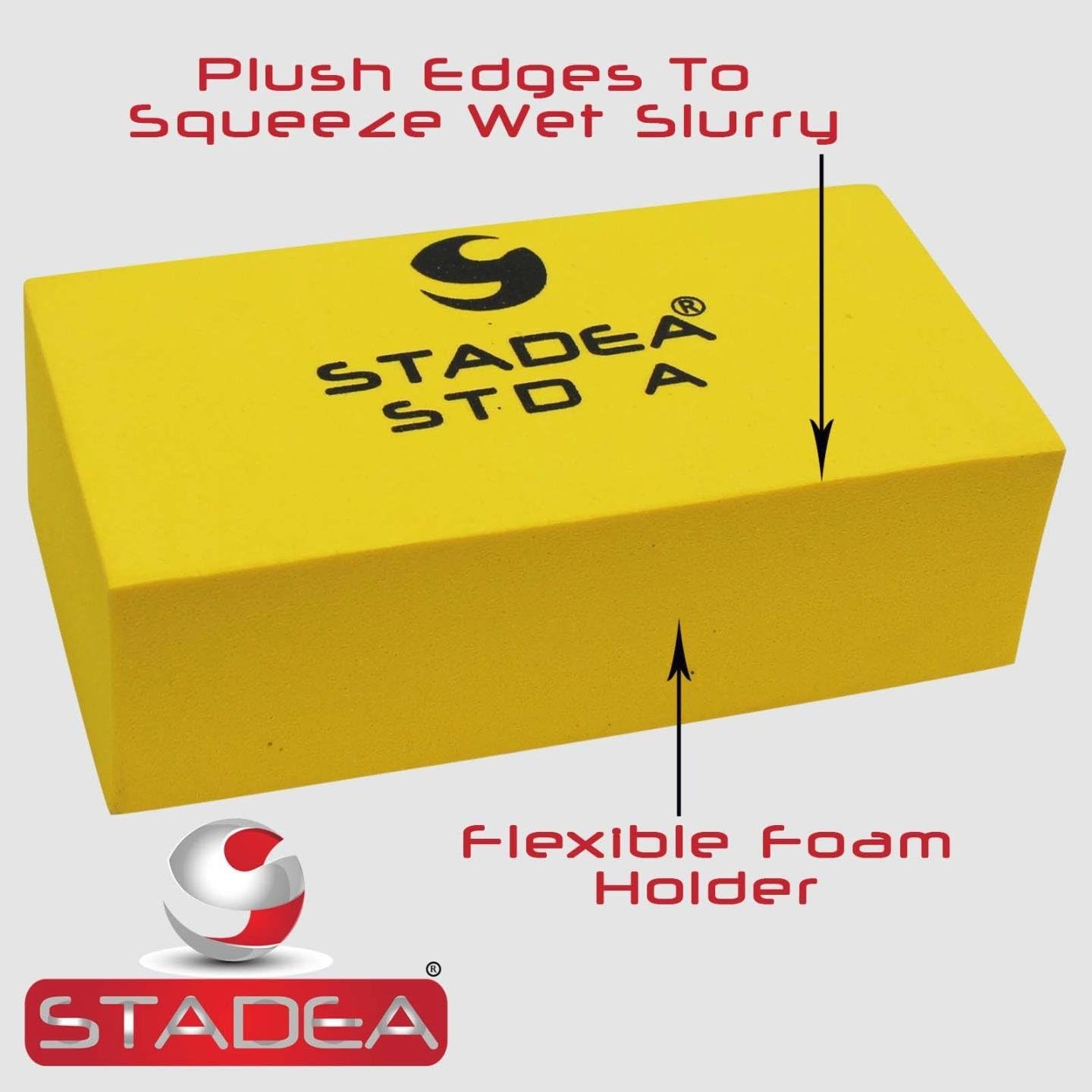 STADEA DHPW00STDA503K5P Diamond Hand Polishing Pad Series Standard A 50-3000, 5 Piece Set