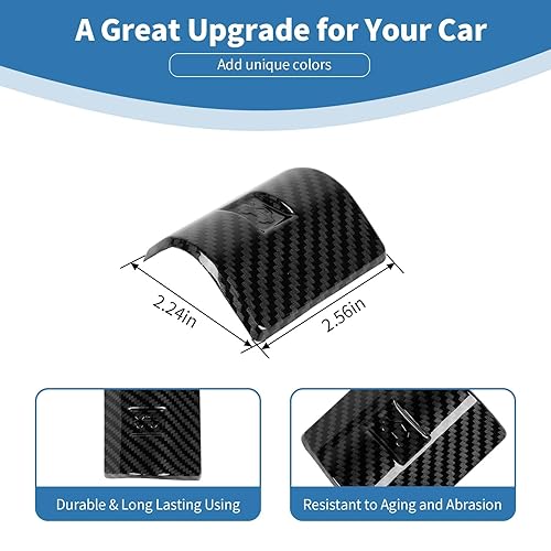 Miniatura 12 de Para F150 Silver Hood Release Switch Cover Trim para Ford F150 2009 up Plata Interior Accesorios plateado