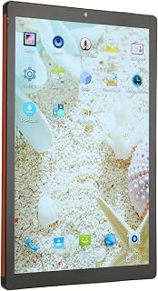 Atyhao HD Tablet 100-240V 6GB 128GB 6000mAh 10.1 Inch Octa Core Tablet for Android 11.0 Games (UK Plug)