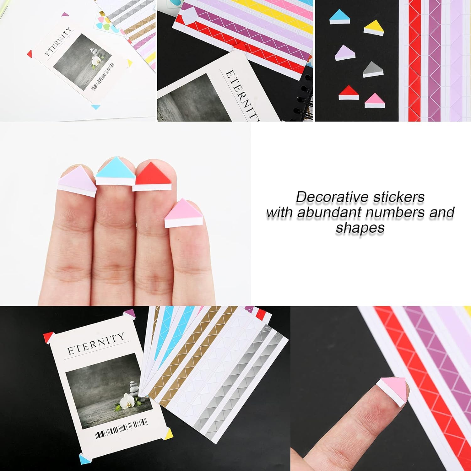 Album Photo DIY Format A4 - 80 Pages Noires - Papier Kraft 250g/m² - Reliure Spirale - Personnalisable Scrapbooking - 5
