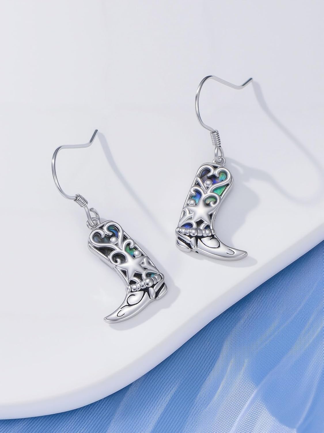 Dorunmo 925 Sterling Silver Holiday Earrings for Women, Festive Dangle Drop Earrings with Lucky Shamrock, Christmas Reindeer & Easter Bunny Design, Seasonal Celebration Jewelry Gift for Her
