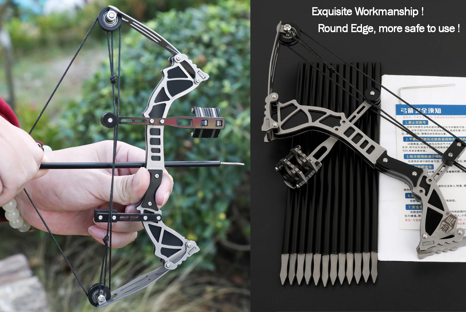 Wolfman Repose-flèche Magnétique Ajustable Pour Arc Recurve Droitier – Alu, 4 Modèles Dont Antichoc
