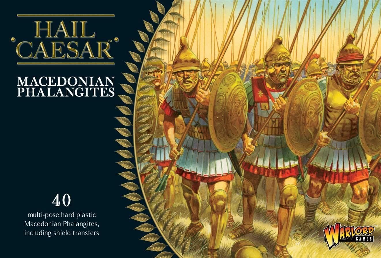 Warlord Games Macedonian Phalangites - 28mm Scale Plastic Miniatures for Hail Caesar Highly Detailed Ancient Miniatures for Table-top Wargaming