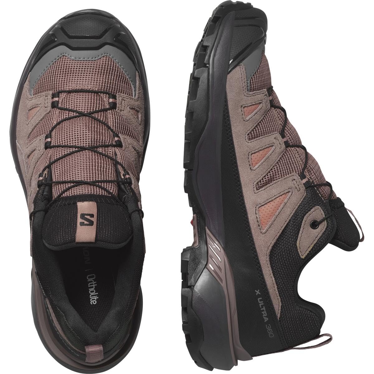 Salomon X Ultra 360 Leather Gore-Tex Impermeabili Scarpe da Escursionismo, Donna