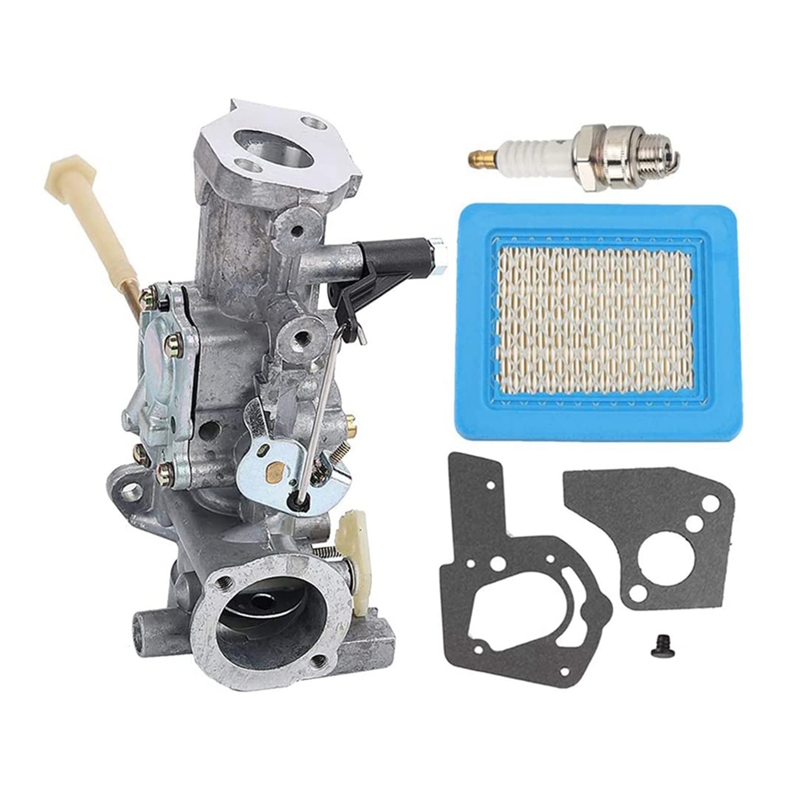 per Briggs per Stratton 692784 495951 490533 495426 Carburatore con Guarnizione Candela 498298 Carburatore 491588S 491588 Filtro Aria Parti del Motore del tagliaerba