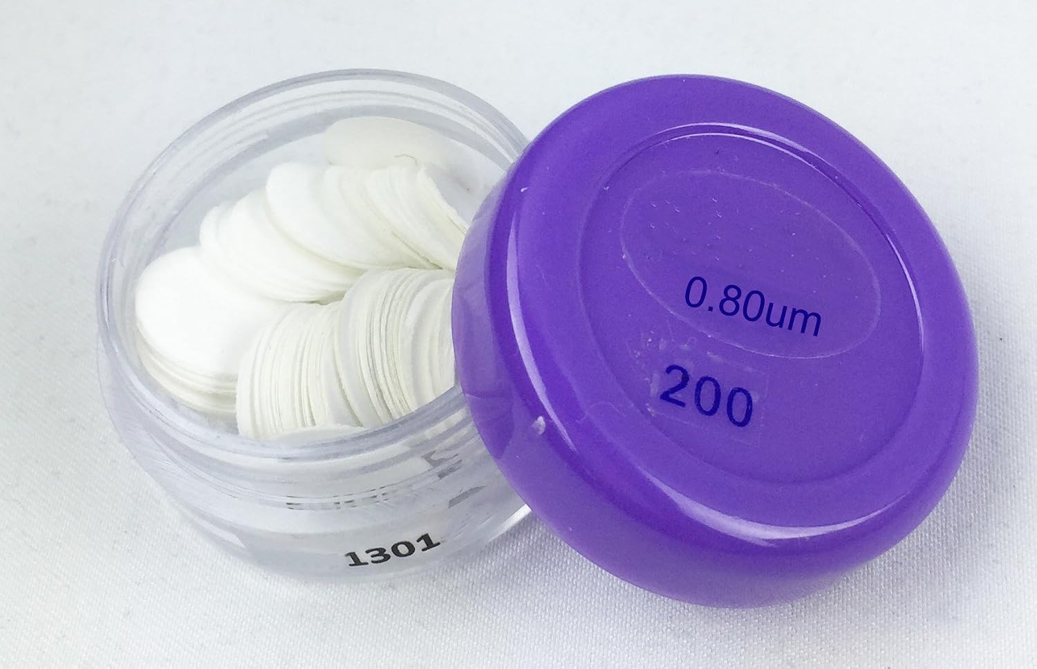 Azzota Microporous Filter - MCE (Cn-ca) 13mm 0.80um, 100/pk