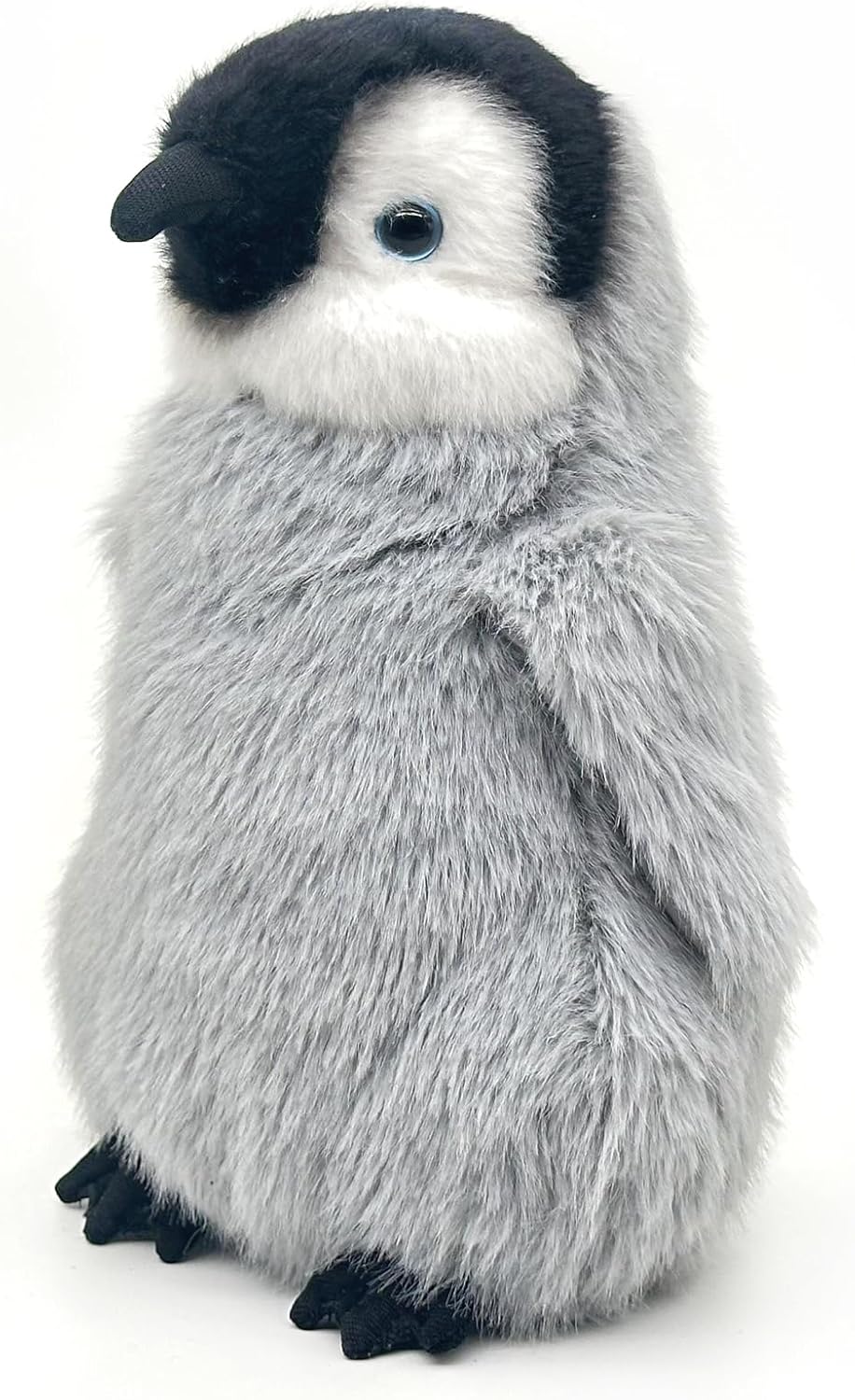 Flapping Wing Penguin Plush 10" (Motion Activated by Squeezing Belly), Lifelike Interactive Toy for Kids