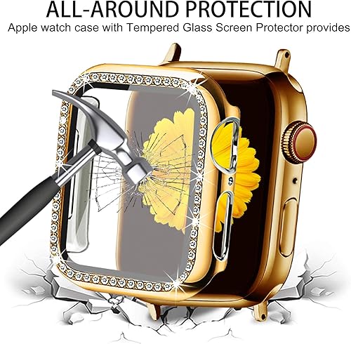 Miniatura 3 de Mesime - Correa de repuesto para Apple Watch, de 1.49 pulgadas, 1.57 pulgadas, 1.65 pulgadas, 1.73 pulgadas, incluye protector de pantalla, correa