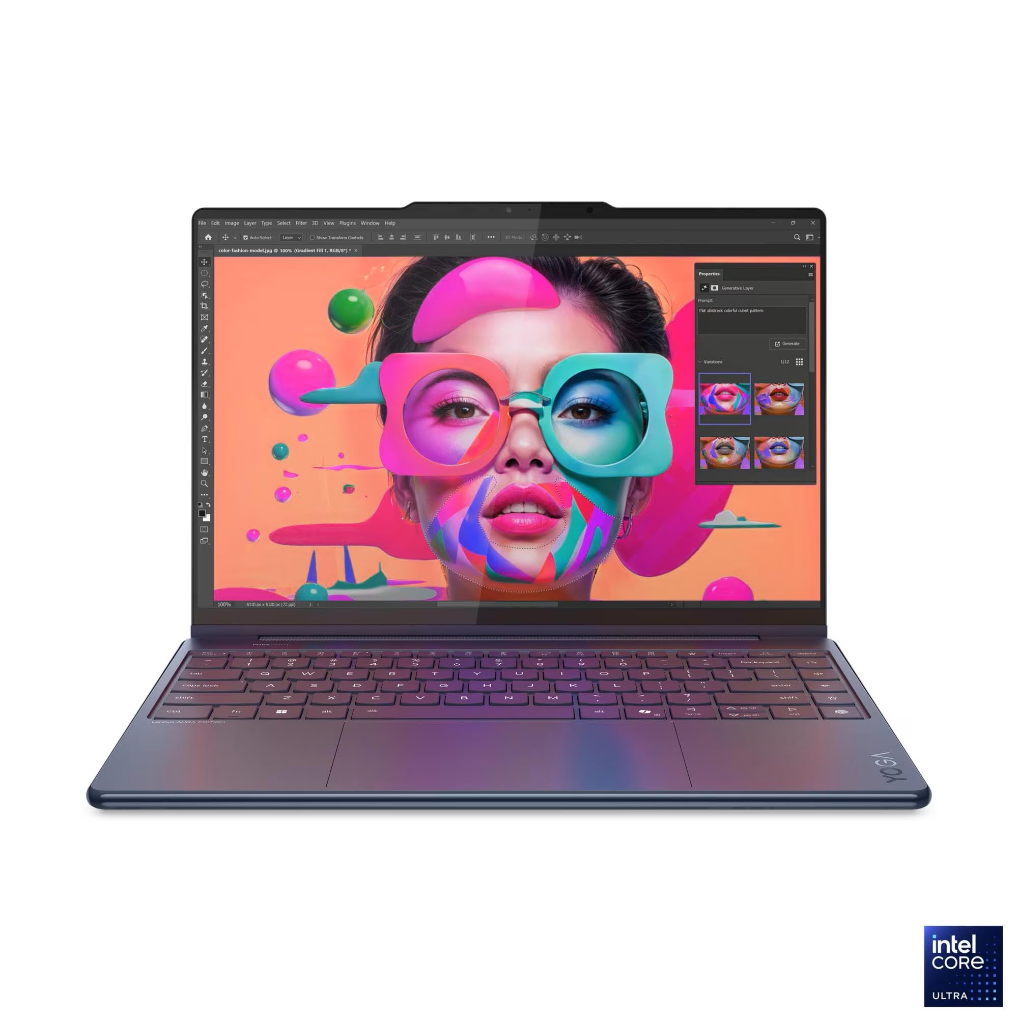 Windowsノート本体 Yoga 9 2-in-1 258V 32GB 14ILL10 Lenovo Laptop Yoga 9i 2 em 1 edição Aura com processador Intel