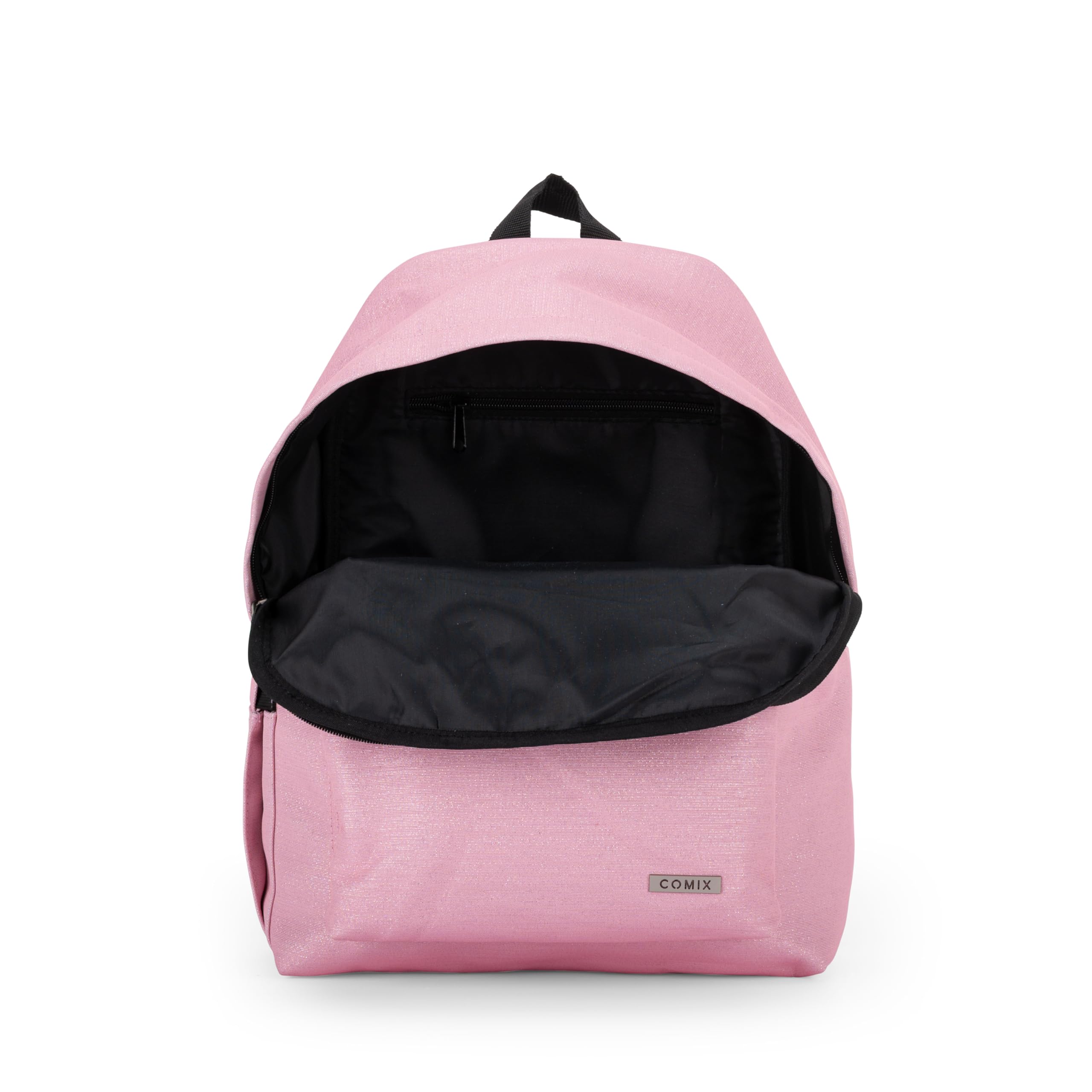 PHOBIA - Zaino Scuola Ragazzo e Ragazza con Vano Principale, Tasca Frontale con Zip, Tasca Laterale con Top Elasticizzato, Spallacci Imbottiti e Regolabili, Retro e Fondo Imbottiti, 30x40Hx17 cm, 24 L