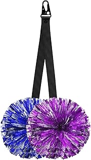 PATIKIL Pom Pom Holder for Backpack Cheer, Adjustable Cheer Bow Holder Pom Poms Strap Lanyard Storage