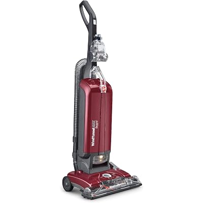 Hoover WindTunnel Max Bagged Vacuum Cleaner, Corded Upright Vac, HEPA Media Filtration, Multi Floor Adjustment, Corded Vacuum Cleaners for Home Use
