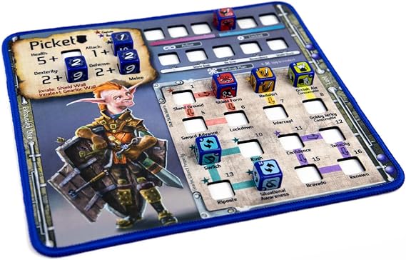 لعبة RPG للخيال الاستراتيجي من Dice-Builder للأعمار من 14 عامًا وما فوق ، 1-4 لاعبين