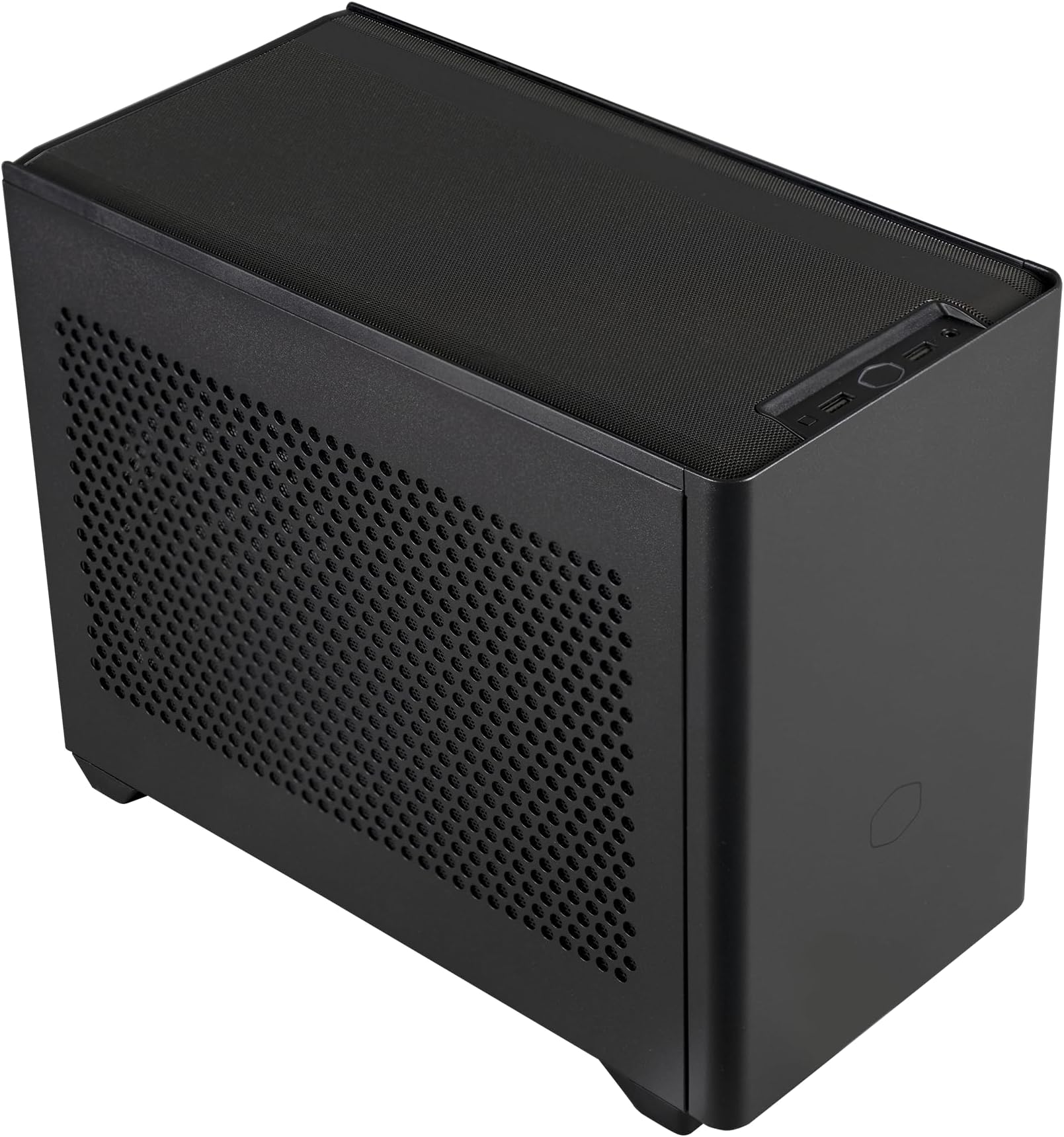 Cooler Master NR200 SFF Small Form Factor Mini-ITX Case with Vented Panel, Triple-slot GPU, Tool-Free and 360 Degree Accessibility, Without PCI Riser