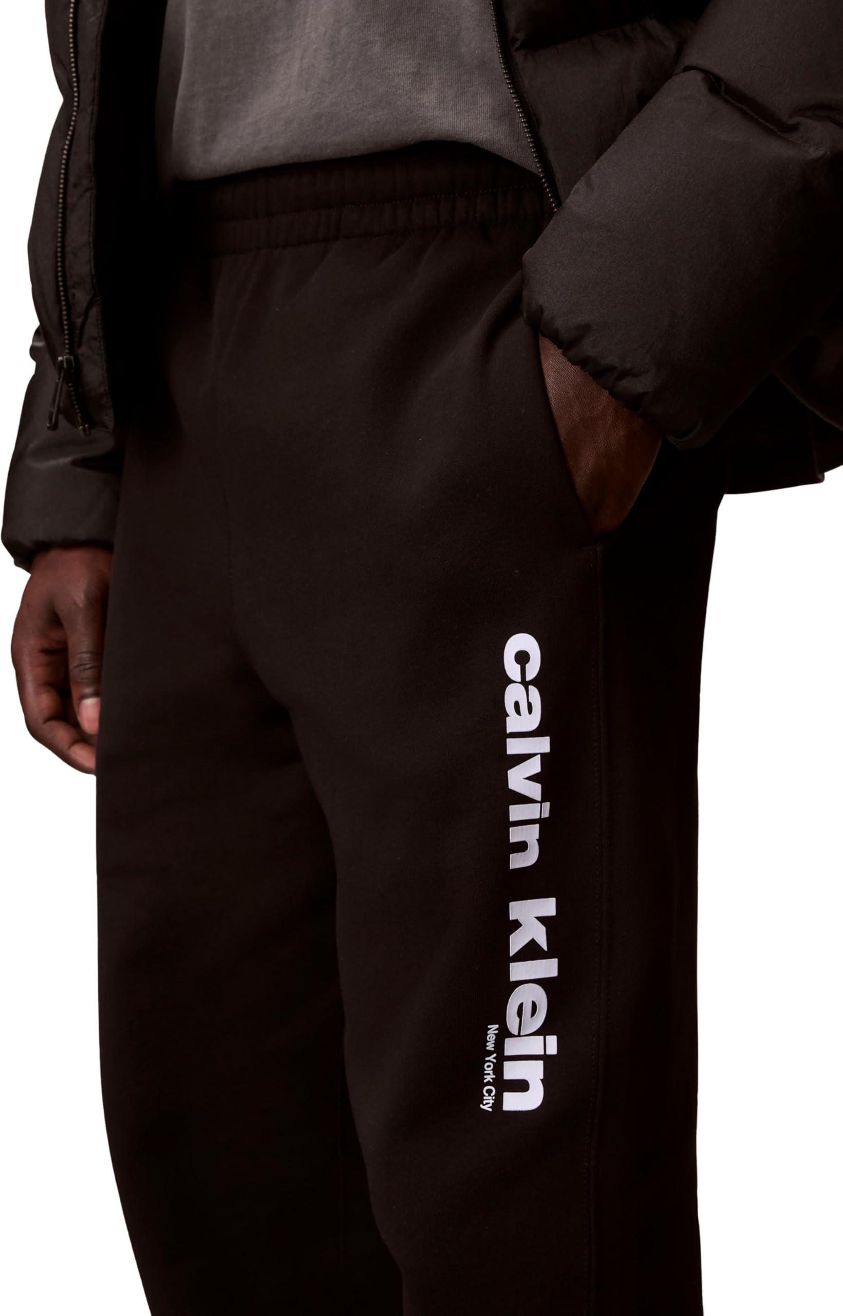 Calvin Klein Retro Graphic Jogger Lv14le252g - Pantalones Deportivos Hombre