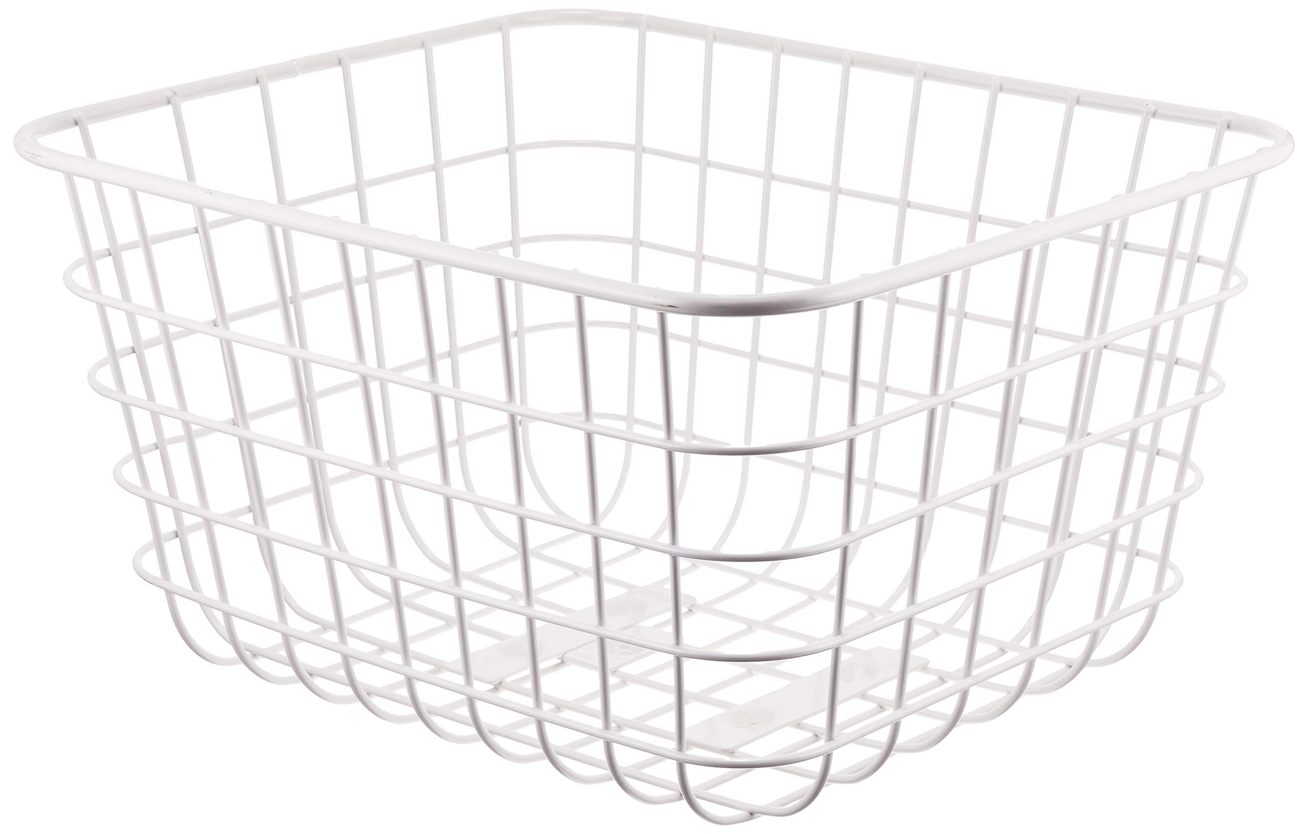 Bridgestone RBK-BKCB F761927W Bicycle Basket, Large Basket, for Polar Front, White