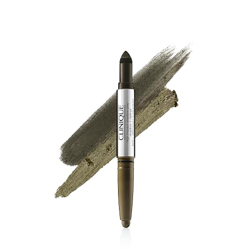 Clinique High Impact Shadow Play Shadow + Definer | Eyeliner + Eyeshadow | Crease Proof, Water Resistant + Safe For Sensitive Eyes - 06 Mixed Greens