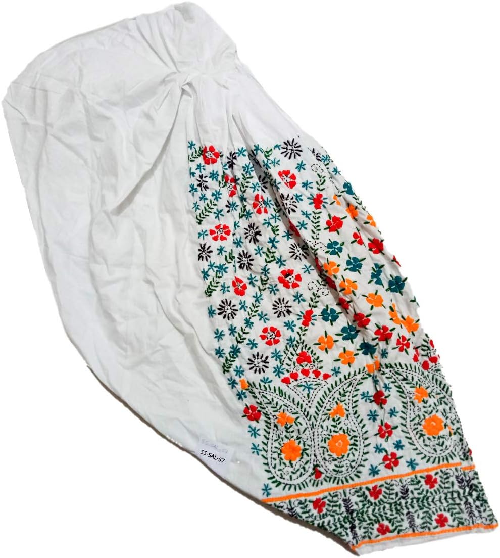 Sahej suitsWomen's Handwork Embroidery Phulkari Salwar (Free Size)