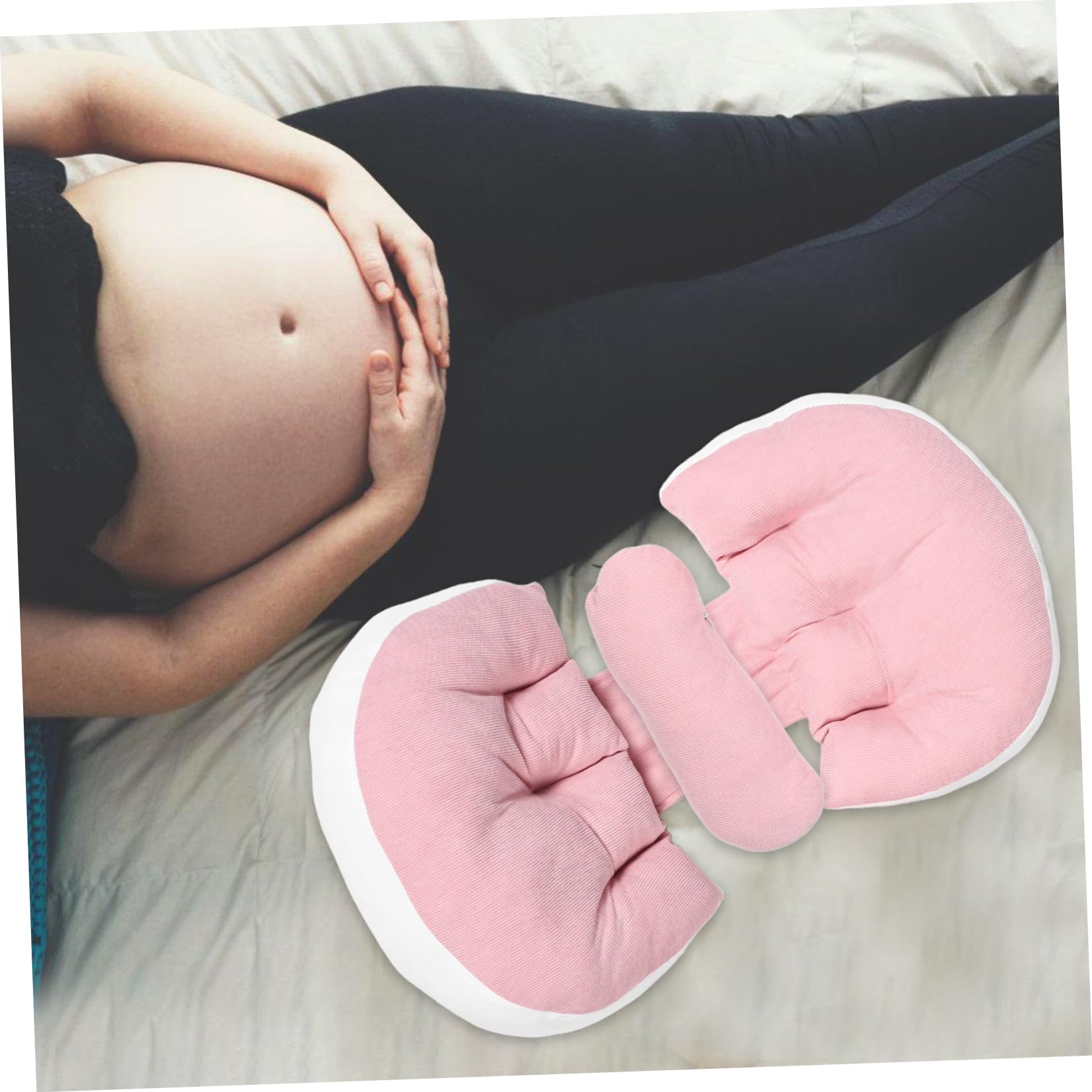 Cuscino u Per Gravidanza e Allattamento Supporto Per Dormire Laterale e Schiena Cuscino Ergonomico Per Maternità Leggero e Multifunzionale Per Donne Incinte