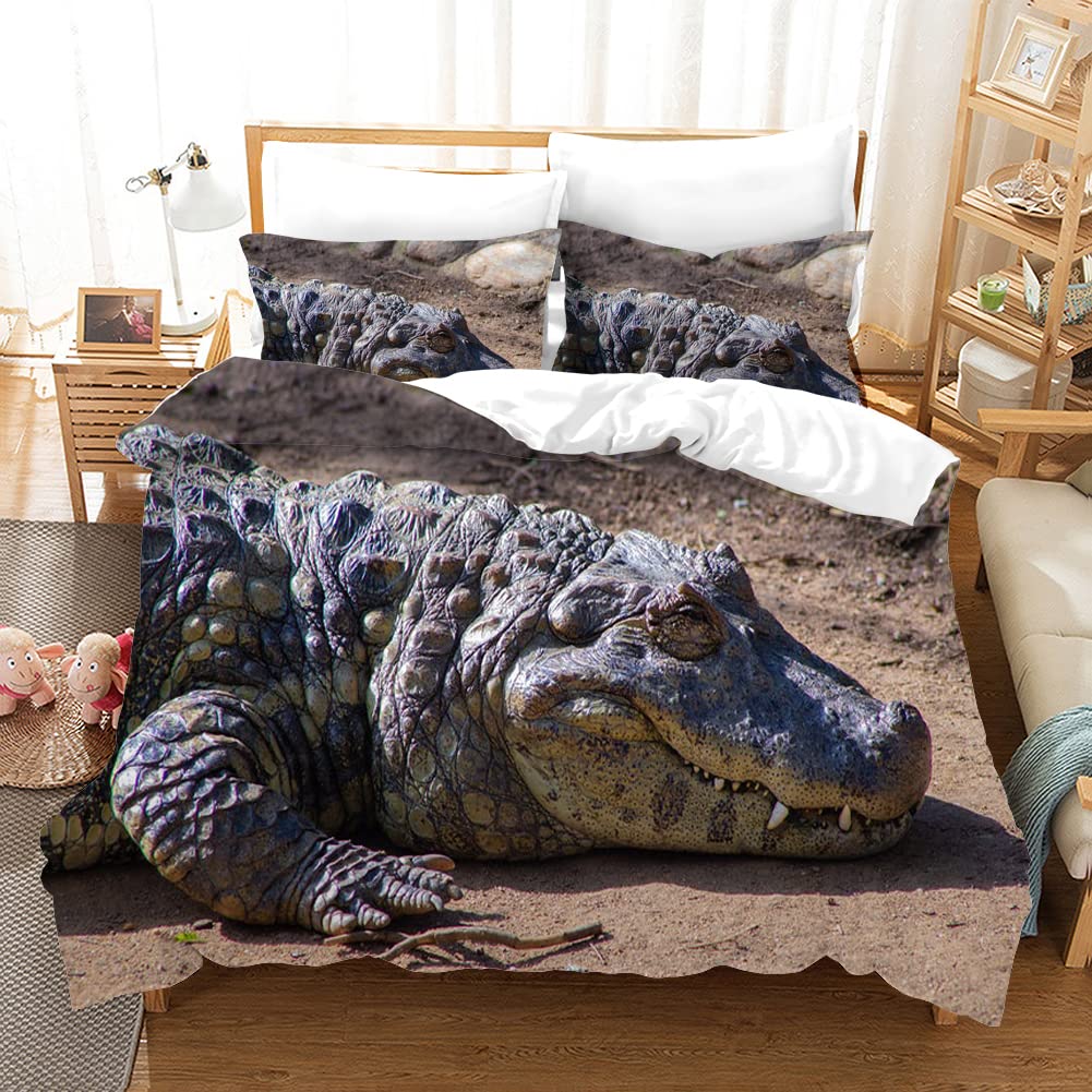 Amazon｜布団セット ダブル 170x210 cm 白いワニ 布団セット和風寝具