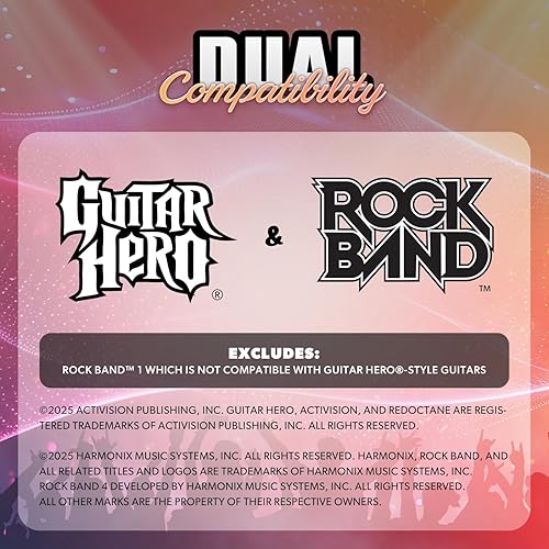 Miniatura 2 de Hyperkin - Hyper Strummer - Wireless Wii Guitar Controller with Strap - Compatible with Guitar Hero and Rock Band Games (EXCLUDING: Rock Band 1)