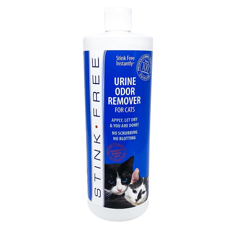 Removedor de Odor de Urina de Gato com Fórmula de Oxidação Stink Free, 946 mL