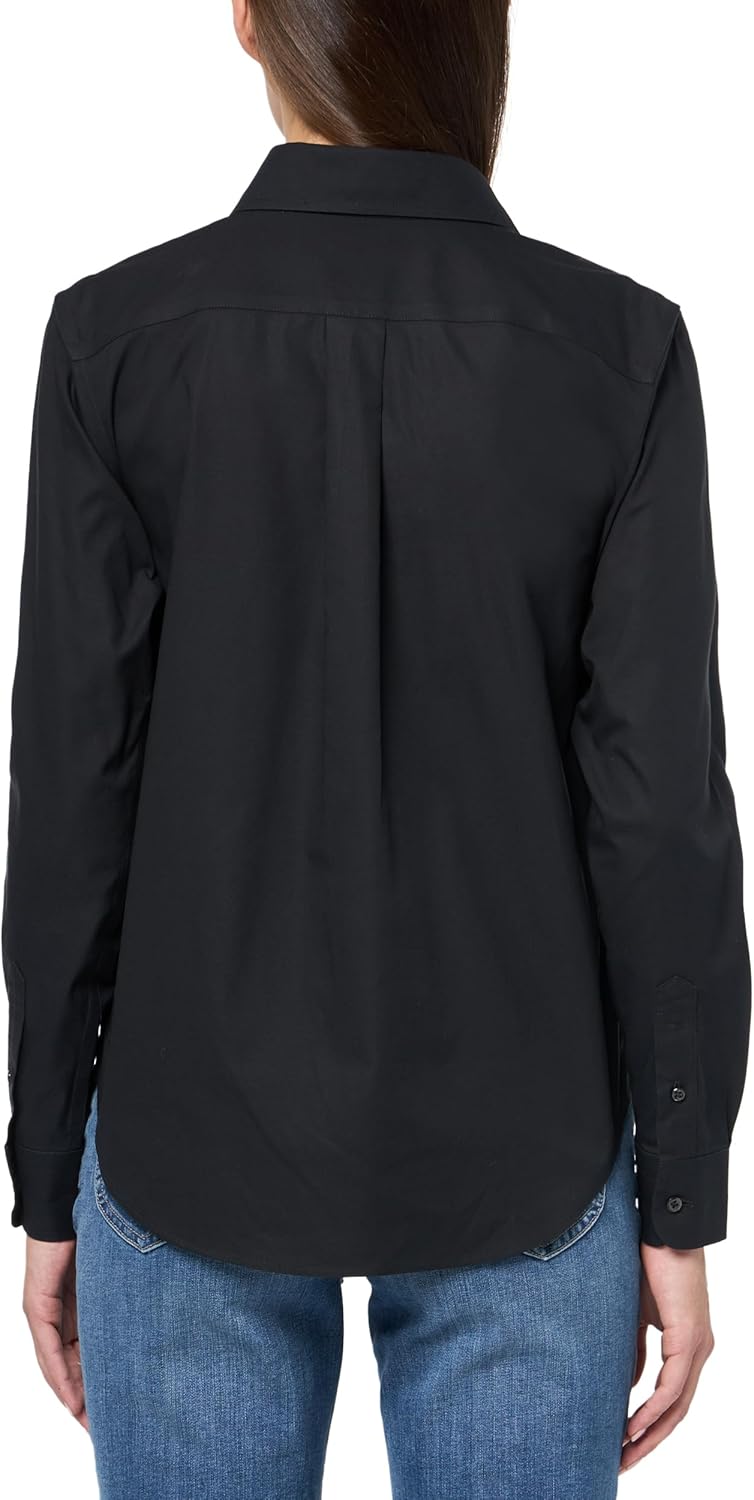 Brooks Brothers Womens Classic Fit Long Sleeve Non-Iron Stretch Blouse - Image 2