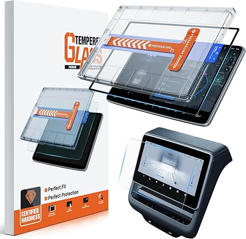 Miniatura 12 de Para 2 piezas de vidrio templado brillante 2024 2025 2026 VW Volkswagen Atlas protector de pantalla táctil y salpicadero - accesorios Atlas