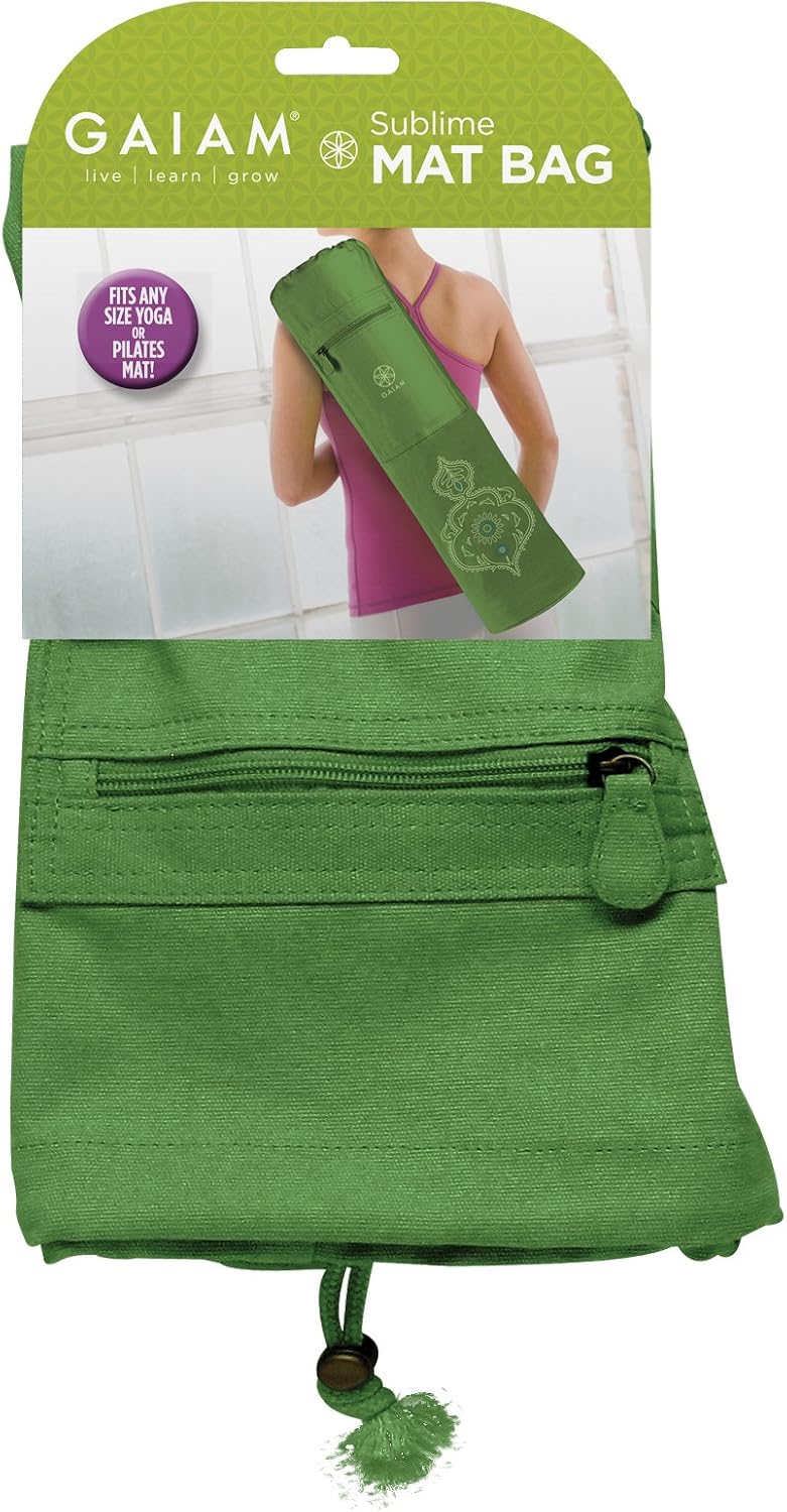 Gaiam Top-Loading Yoga Mat Bags