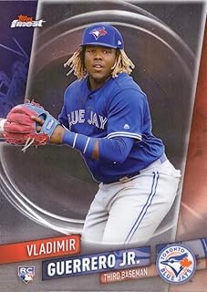 2019 Topps Finest Baseball #101 Vladimir Guerrero Jr. Rookie Card - Short Print