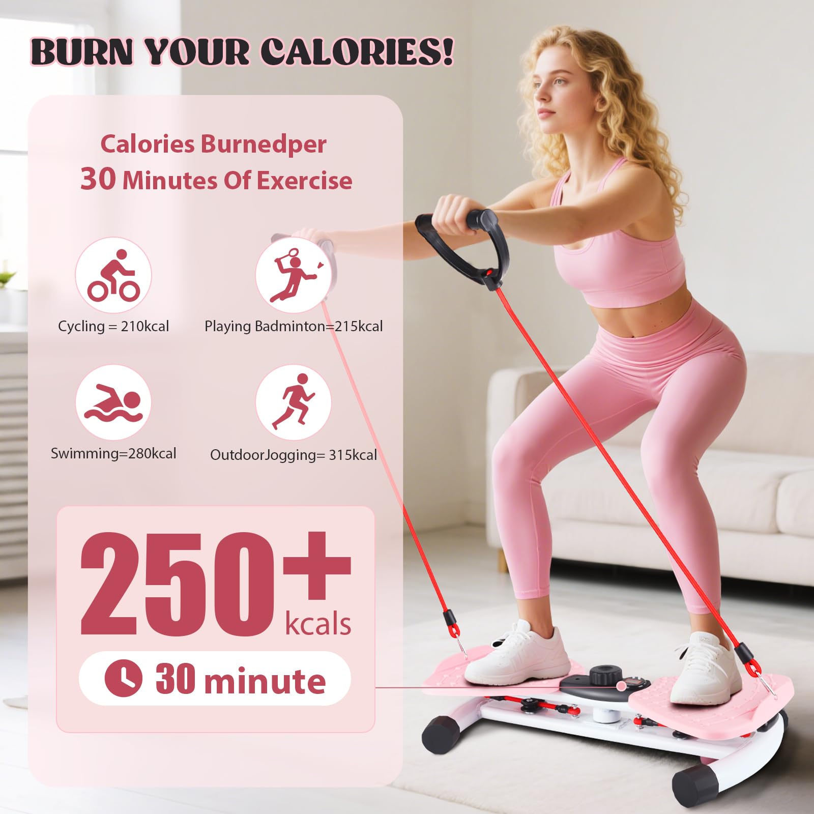 Disque de Torsion 360° pour Sculpture de la Taille – Design Ergonomique avec Surface Antidérapante et Base Hexagonale – Outil de Fitness Polyvalent pour Perte de Poids et Massage des Pieds