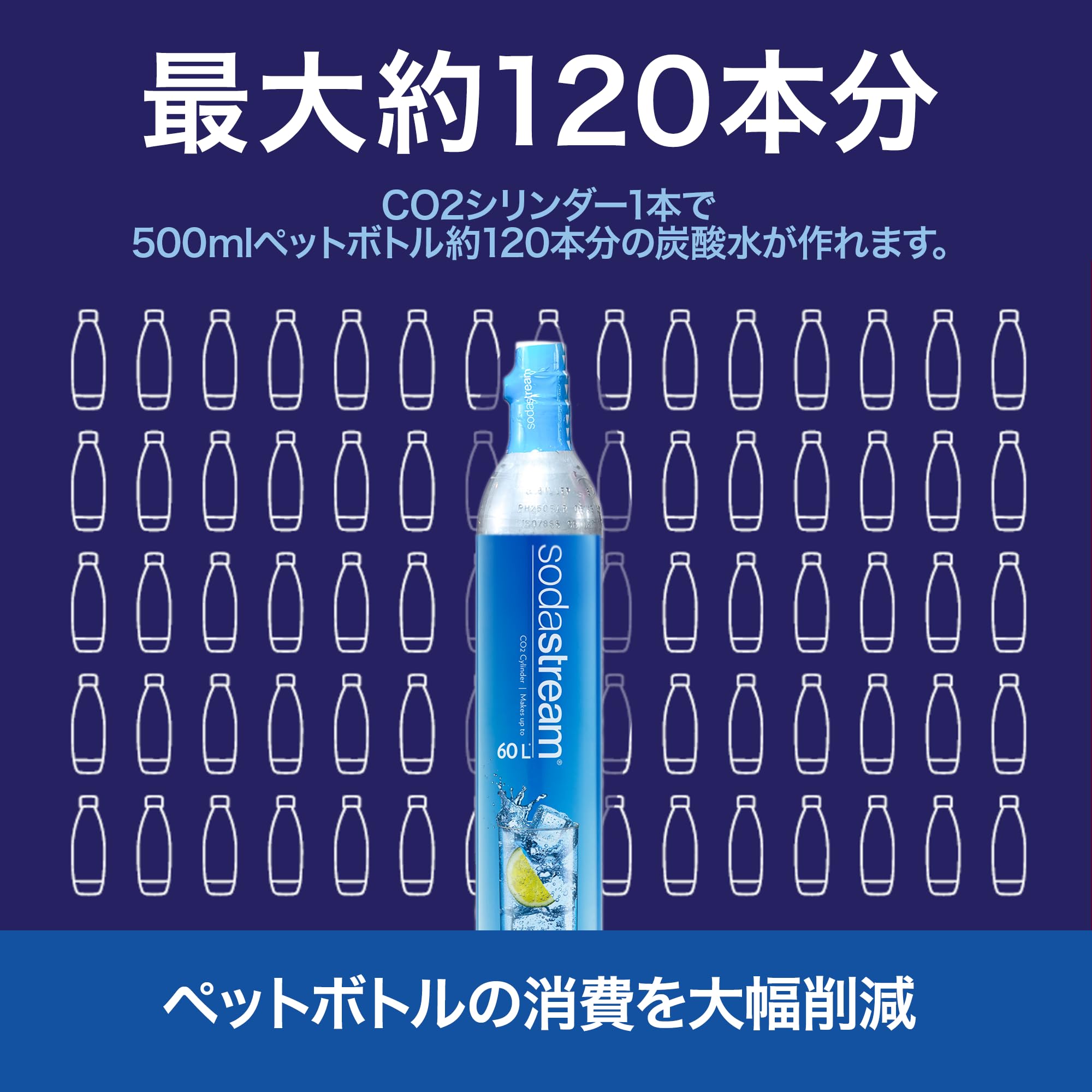 Amazon.co.jp: 【同時交換】[公式] ソーダストリーム ガスシリンダー