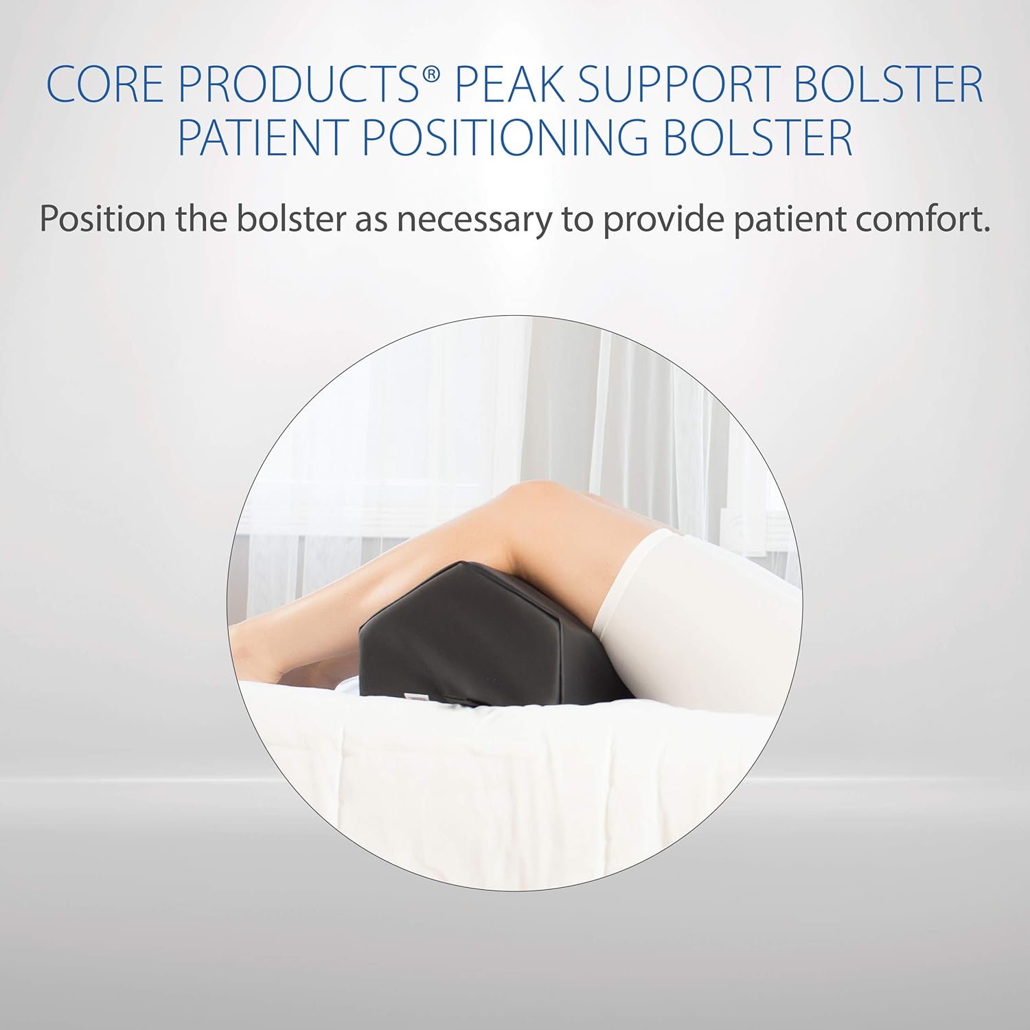 Core Products Peak Support Bolster - Black