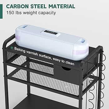 Amazon.com: Yumkfoi Craft Cart Compatible with Cricut