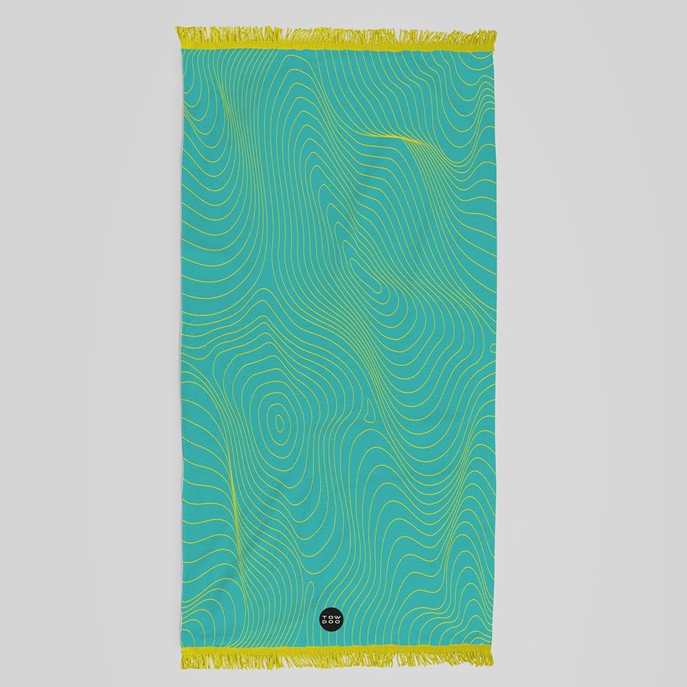 Heracles Long Towels 100% Cotton Beach Towel Luxurious and Comfortable Towel Style in Pool Parties (Maia)