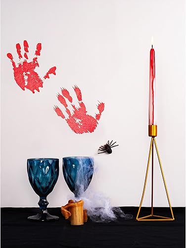 Miniatura 11 de CANDWAX - Juego de 4 velas cónicas de 10 pulgadas, velas sin aroma que se queman durante 8 horas, anti goteo, velas cónicas, ideales como velas