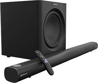 Zebronics 900 Watts Soundbar, 7.1.2 CH, Dolby Atmos, 12" Wireless Subwoofer, Home Theatre, Bluetooth v5.3, TV eARC, Optica... Price In India